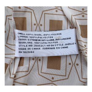 True vintage: Tulle Coat para Anthropologie en mezcla de lana y talla S. Estilo retro