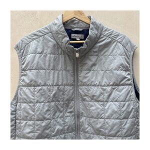 Peter Millar Crown Elite Chaleto gris talla XXL Estilo sporty luxury