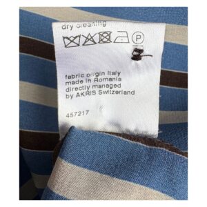 Vestido Seda Mulberry Akris. Sastrería suiza en talla 8. Estilo old money