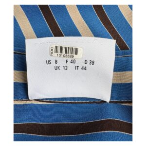 Vestido Seda Mulberry Akris. Sastrería suiza en talla 8. Estilo old money