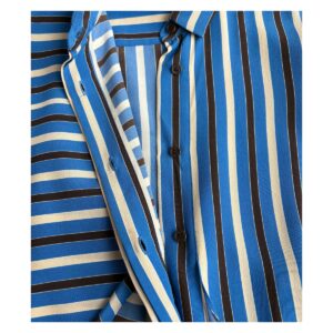 Vestido Seda Mulberry Akris. Sastrería suiza en talla 8. Estilo old money